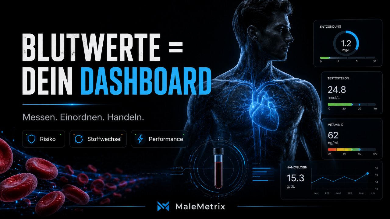 Blutwerte sind dein Dashboard: messen, einordnen, handeln — Risiko, Stoffwechsel, Performance