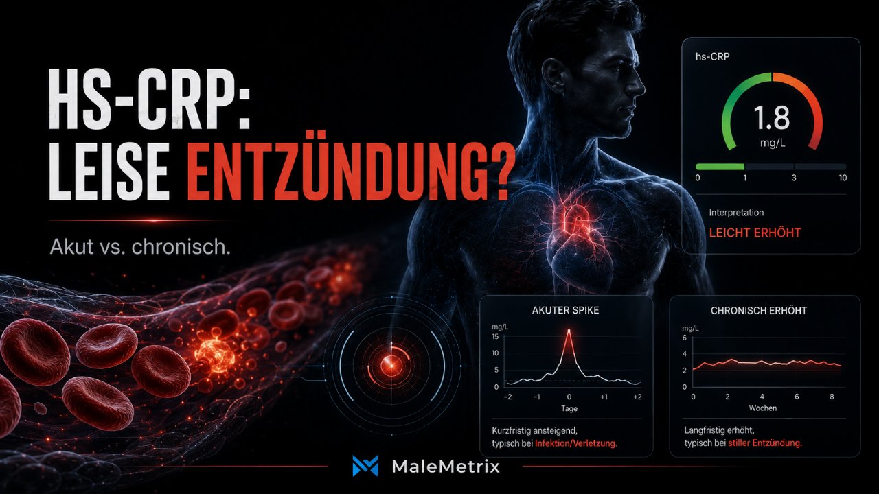 hs-CRP: leise Entzündung? Akuter Spike bei Infekt versus chronisch erhöht bei stiller Entzündung