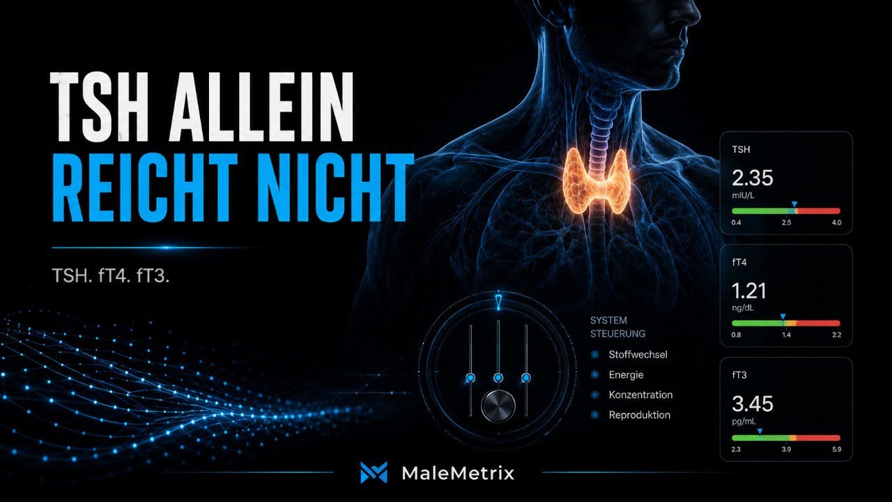 TSH allein reicht nicht: TSH, fT4 und fT3 steuern Stoffwechsel, Energie, Konzentration und Reproduktion