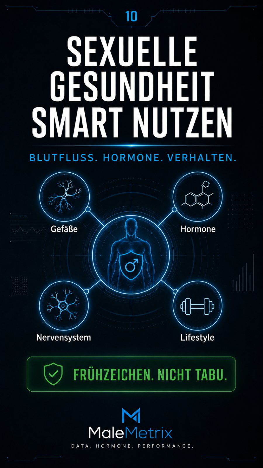 Sexuelle Gesundheit smart nutzen: Gefäße, Hormone, Nervensystem, Lifestyle — Frühzeichen, nicht Tabu