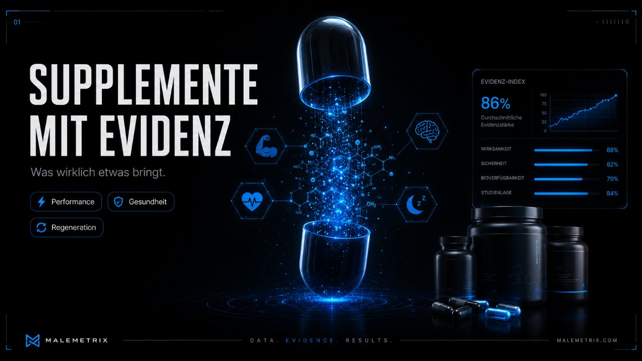 Supplemente mit Evidenz — was wirklich etwas bringt: Performance, Gesundheit, Regeneration