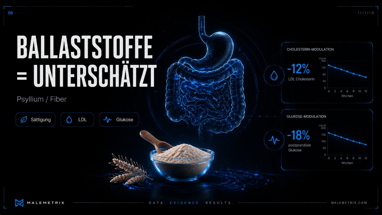 Ballaststoffe sind unterschätzt: Psyllium für Sättigung, LDL und Glukose