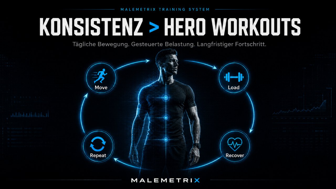 Konsistenz schlägt Hero-Workouts: Move, Load, Recover, Repeat